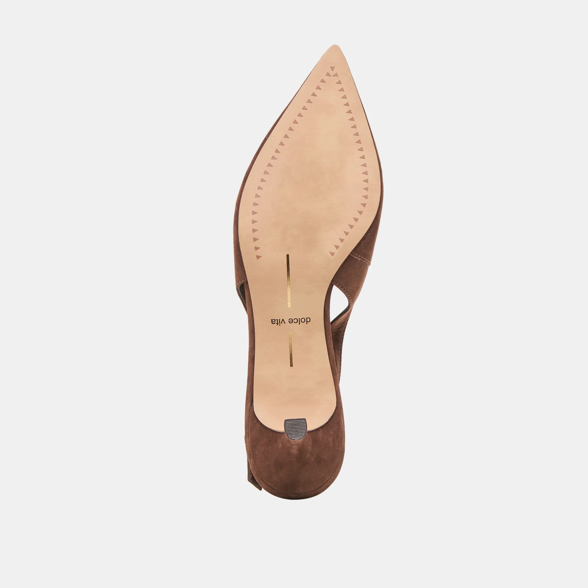 ALENNA HEELS DK BROWN SUEDE - Image 11