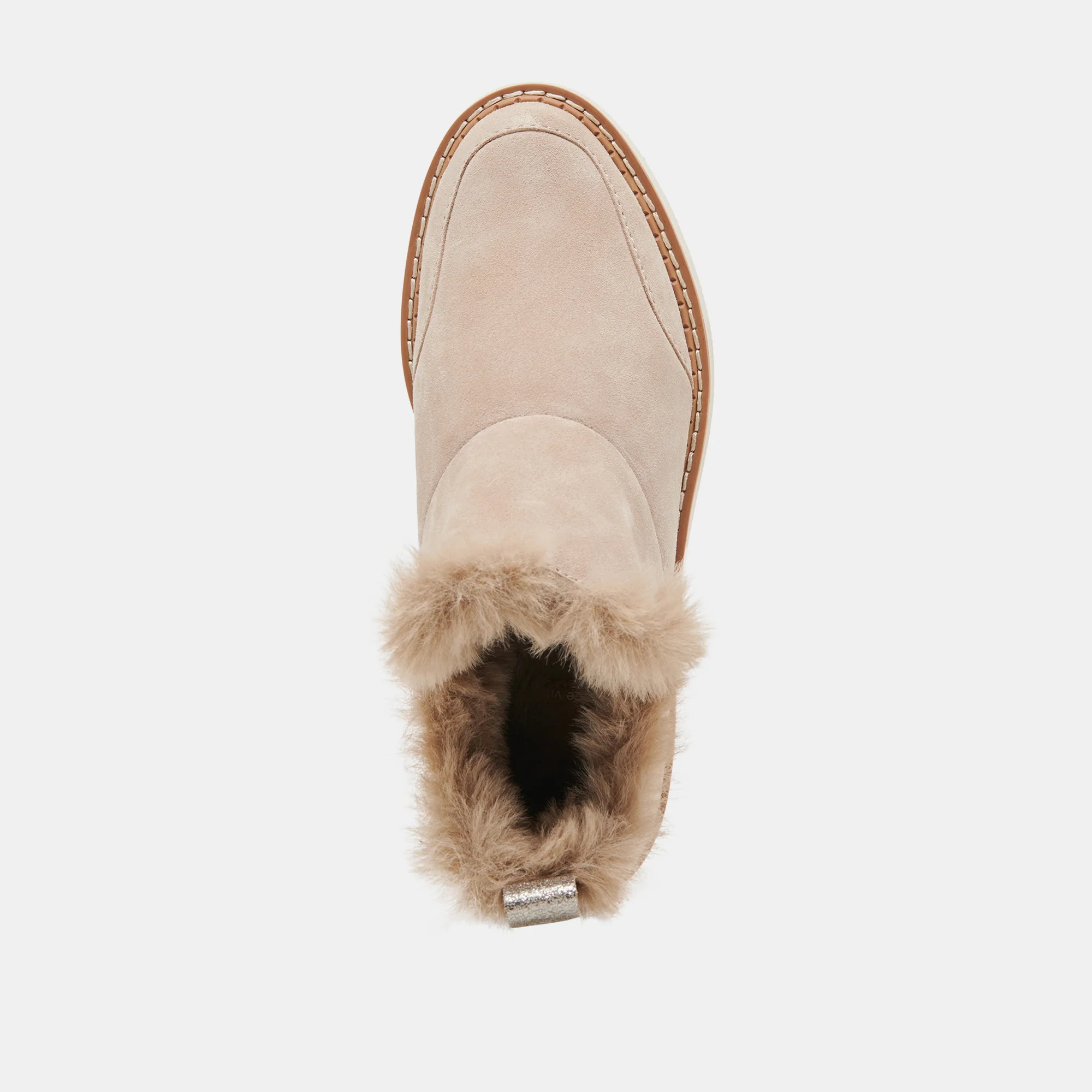 ARDY PLUSH H2O BOOTIES TAUPE SUEDE - Image 10