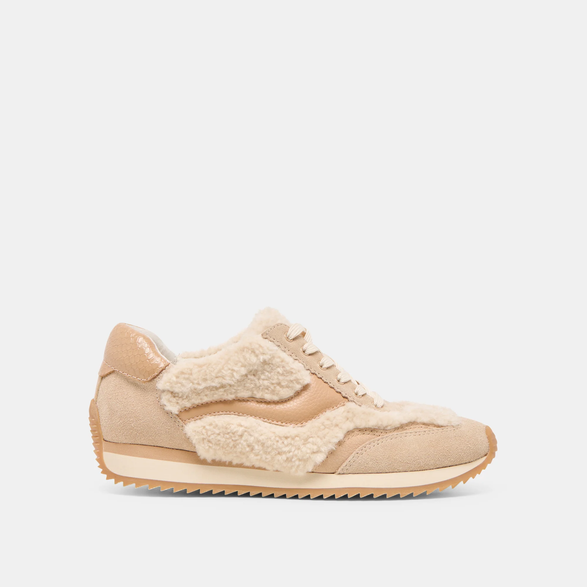 B.NTCD PLUSH SNEAKERS NATURAL PLUSH