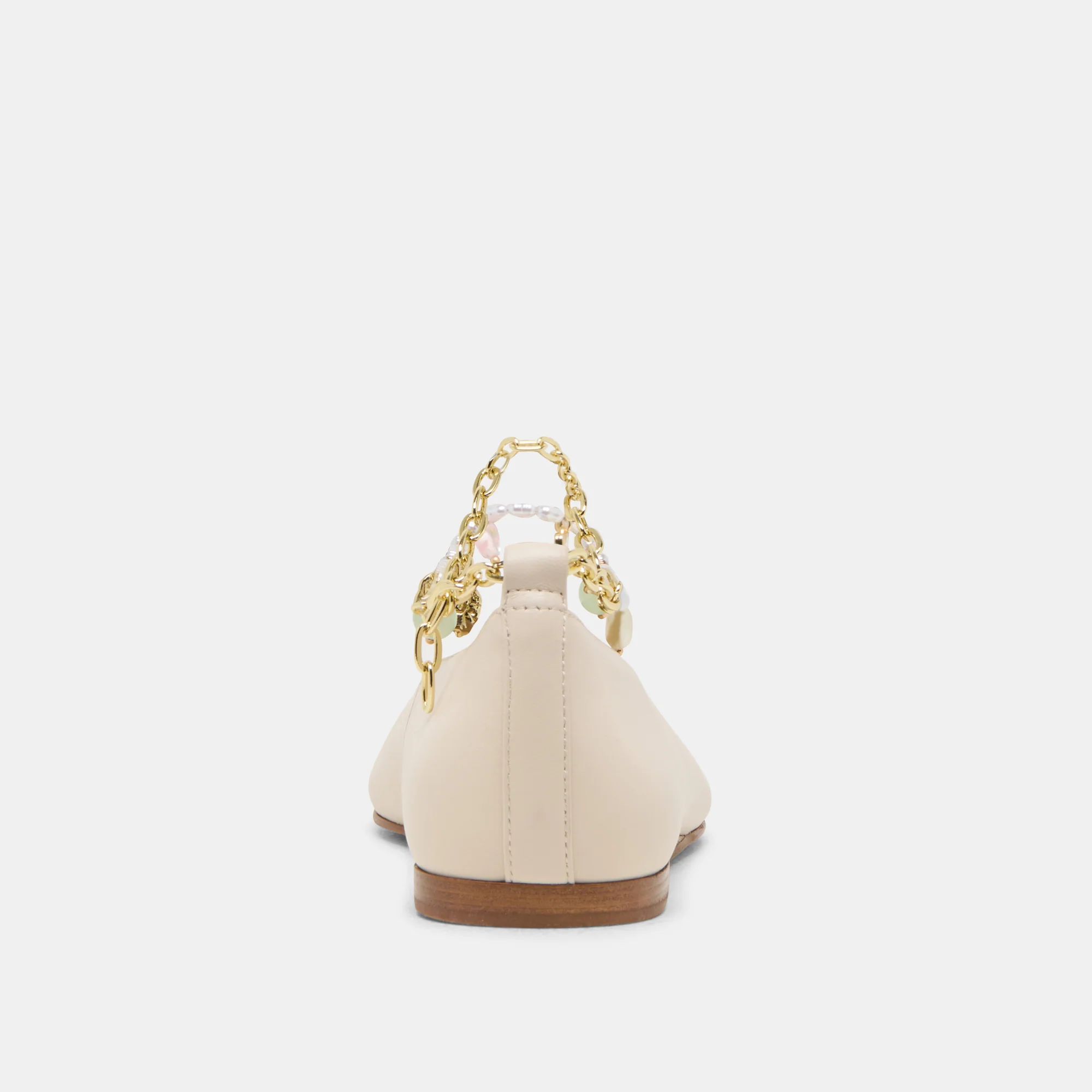 BAIDEN BALLET FLATS BONE LEATHER - Image 9