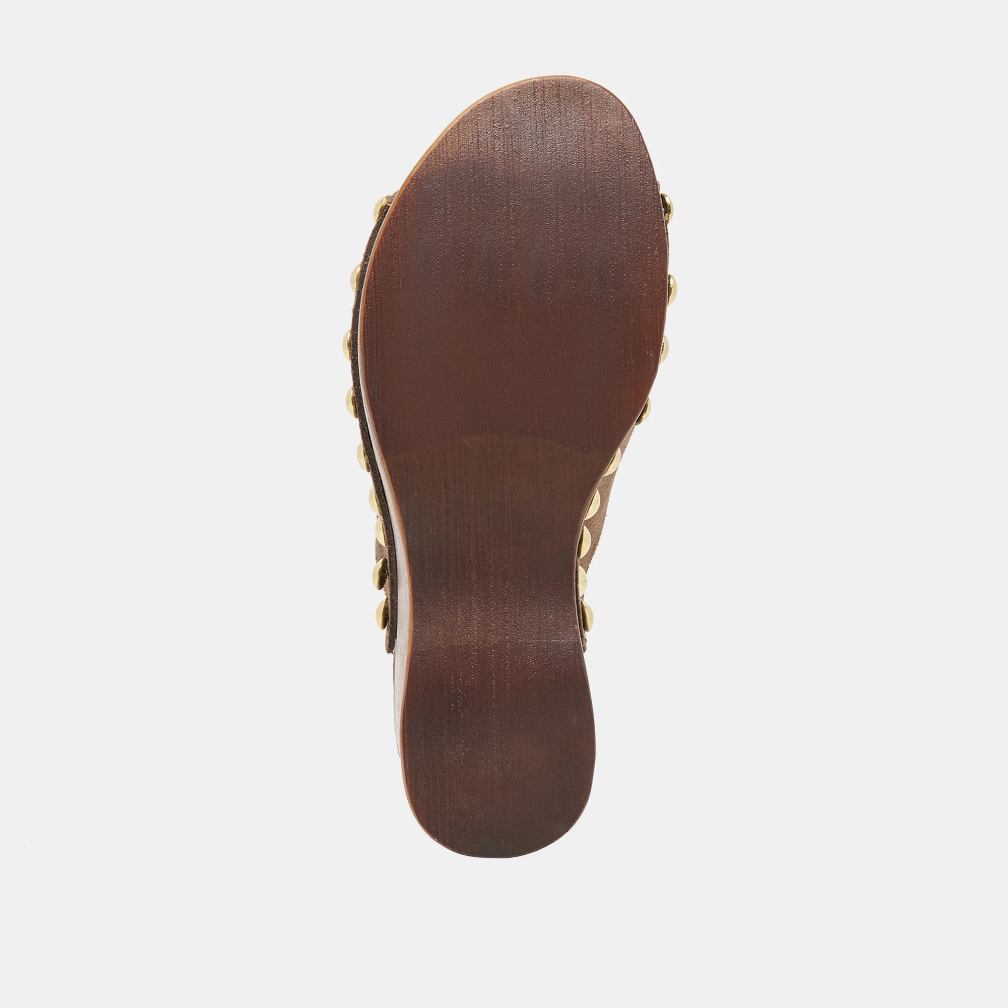BIRK WEDGES DK BROWN SUEDE - Image 9