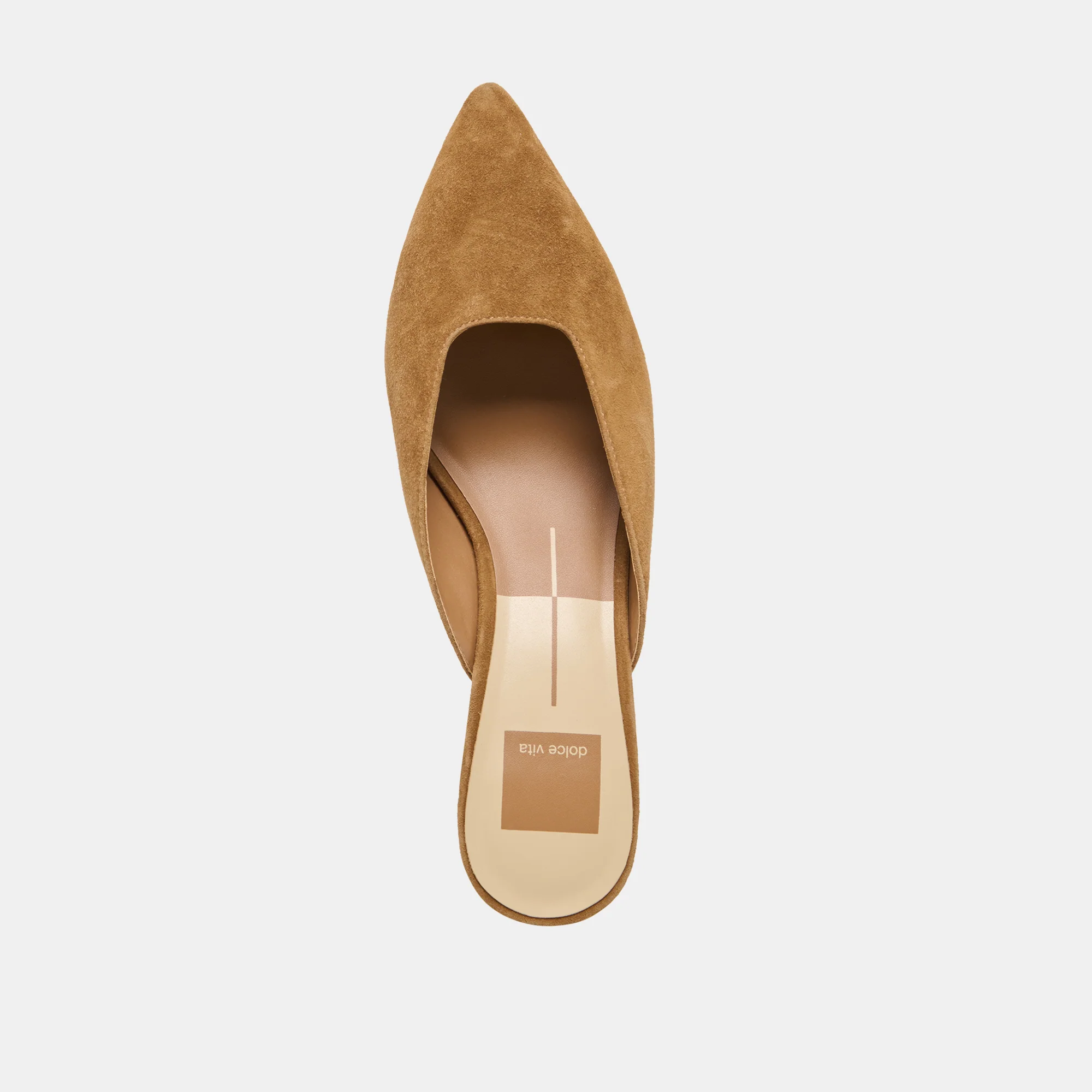 CAMY MULES COGNAC SUEDE - Image 8