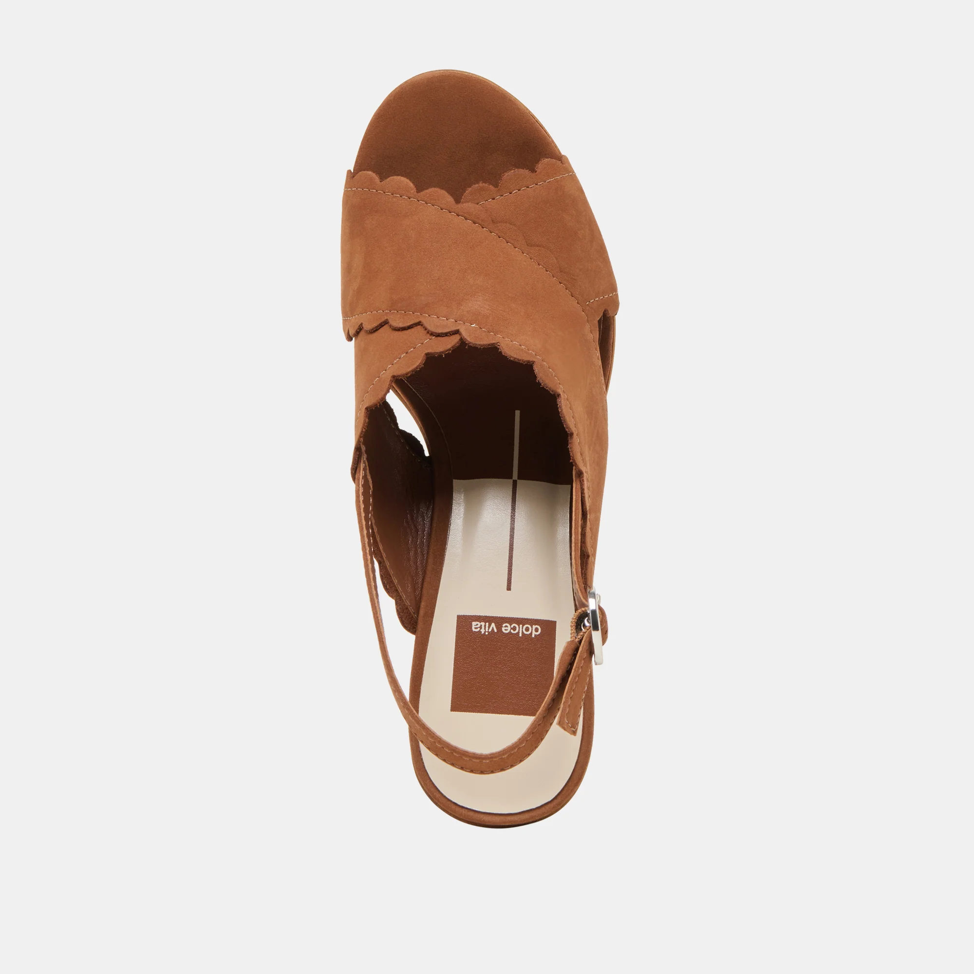 DILION WEDGES DARK SADDLE NUBUCK - Image 9