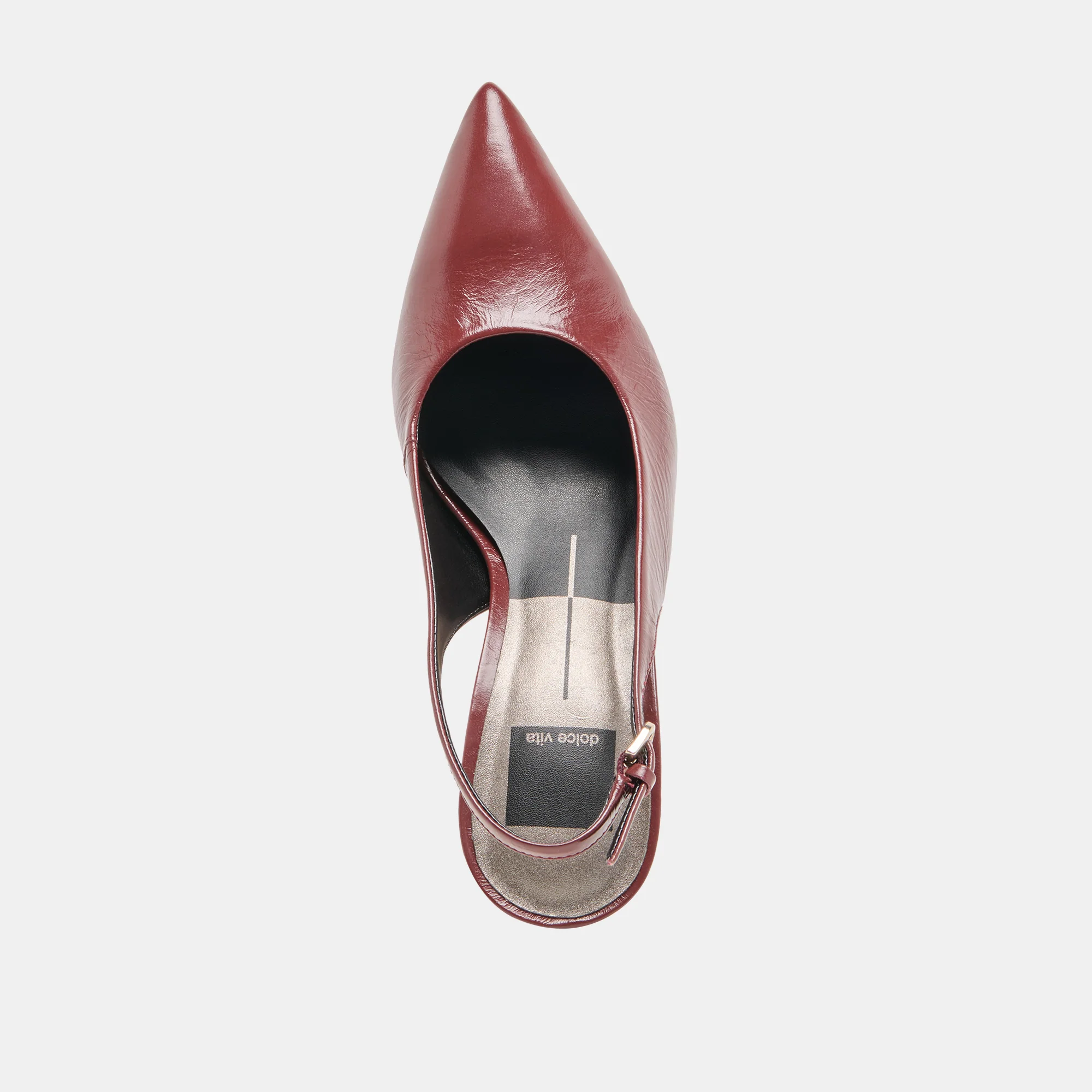 ELASI HEELS OXBLOOD CRINKLE PATENT - Image 8