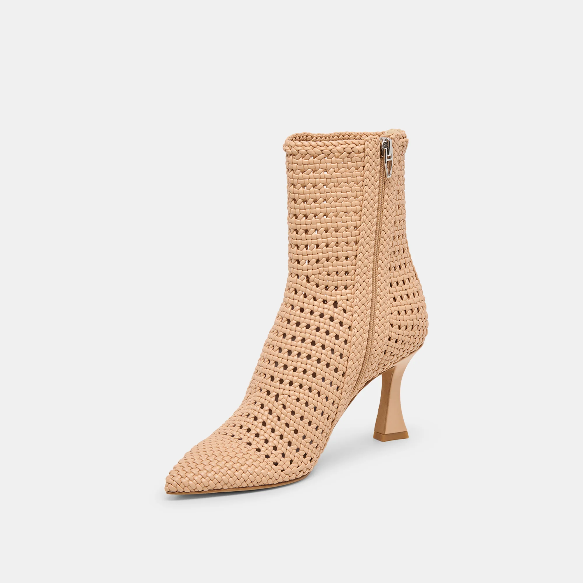 EMBRY BOOTIES LT TAN WOVEN STELLA - Image 4