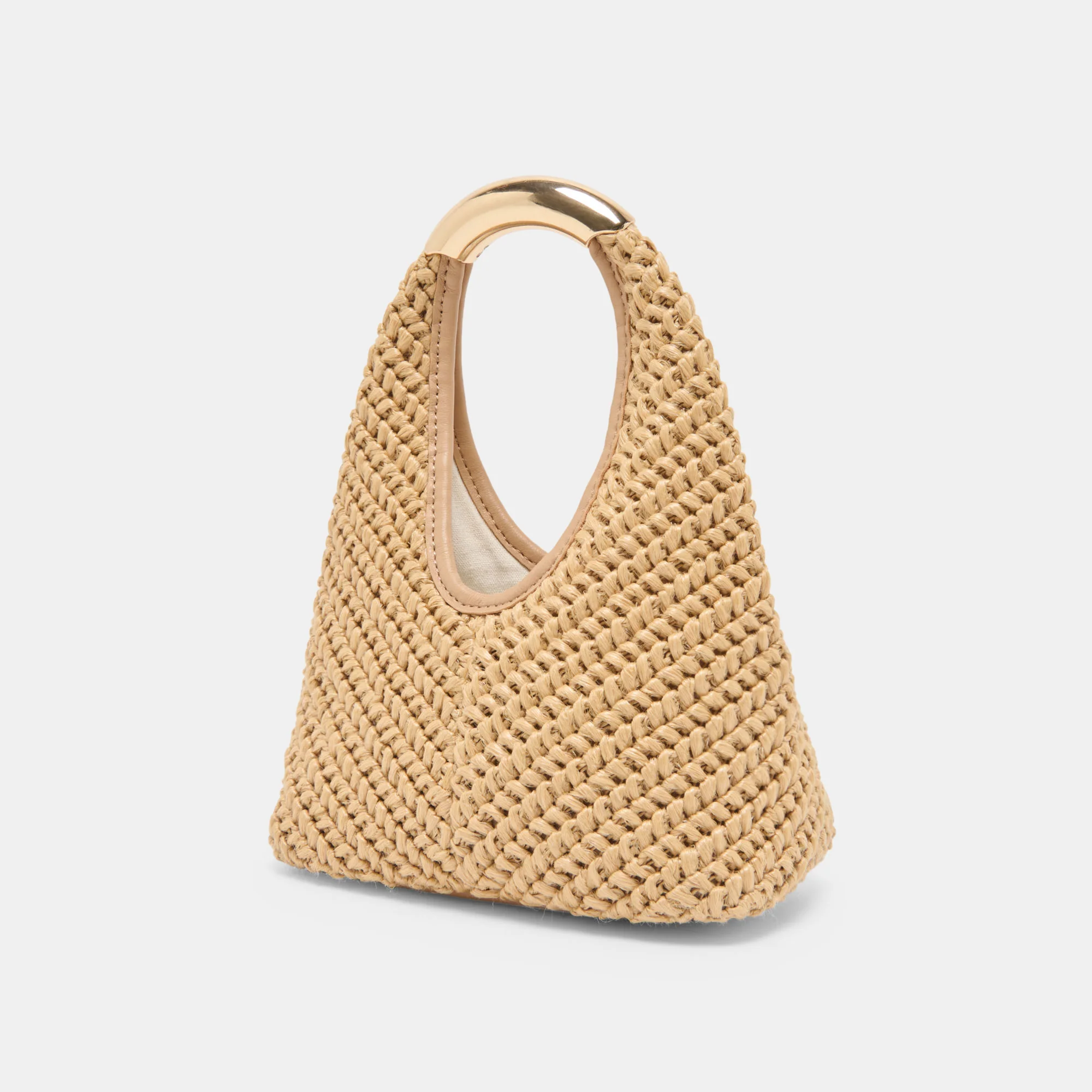EVELISE MINI HANDBAG NATURAL RAFFIA - Image 4