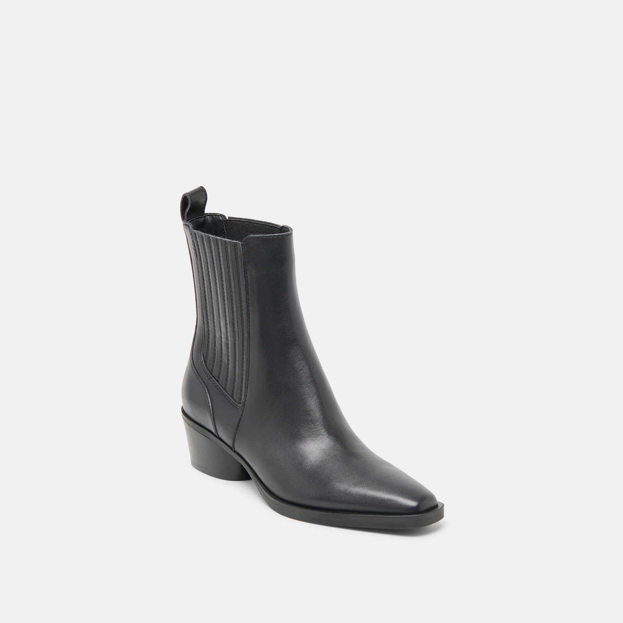 FAINT H2O BOOTIES BLACK LEATHER - Image 3