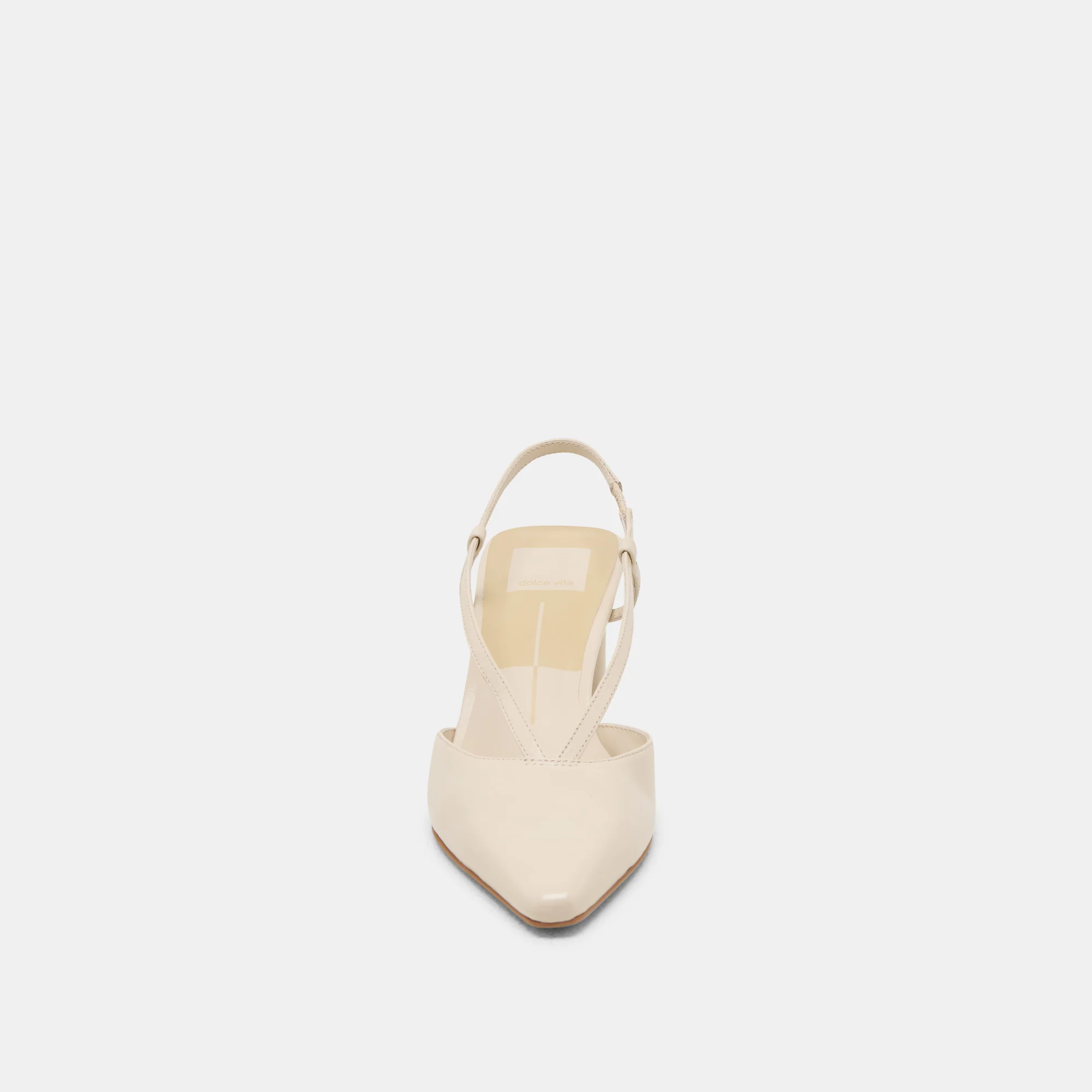 GINAY HEELS BONE LEATHER - Image 6