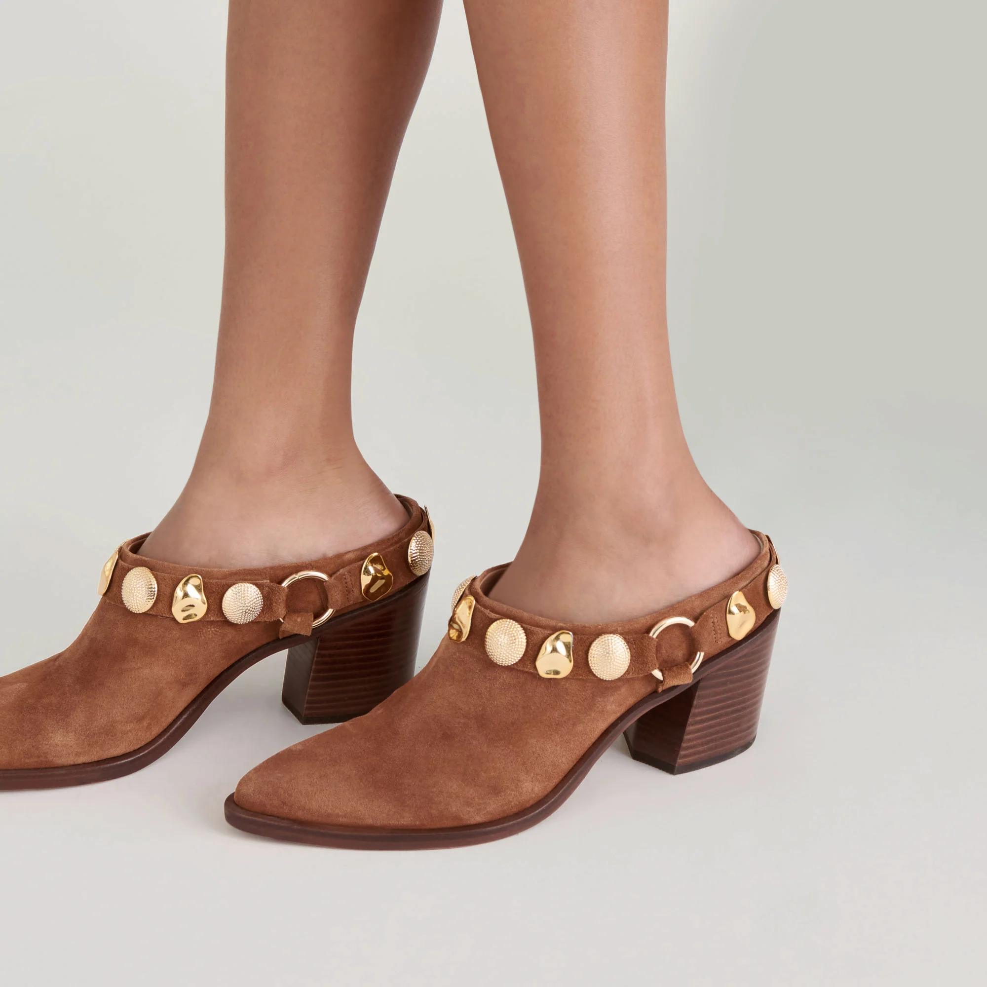 KANYON HEELS BROWN SUEDE - Image 10