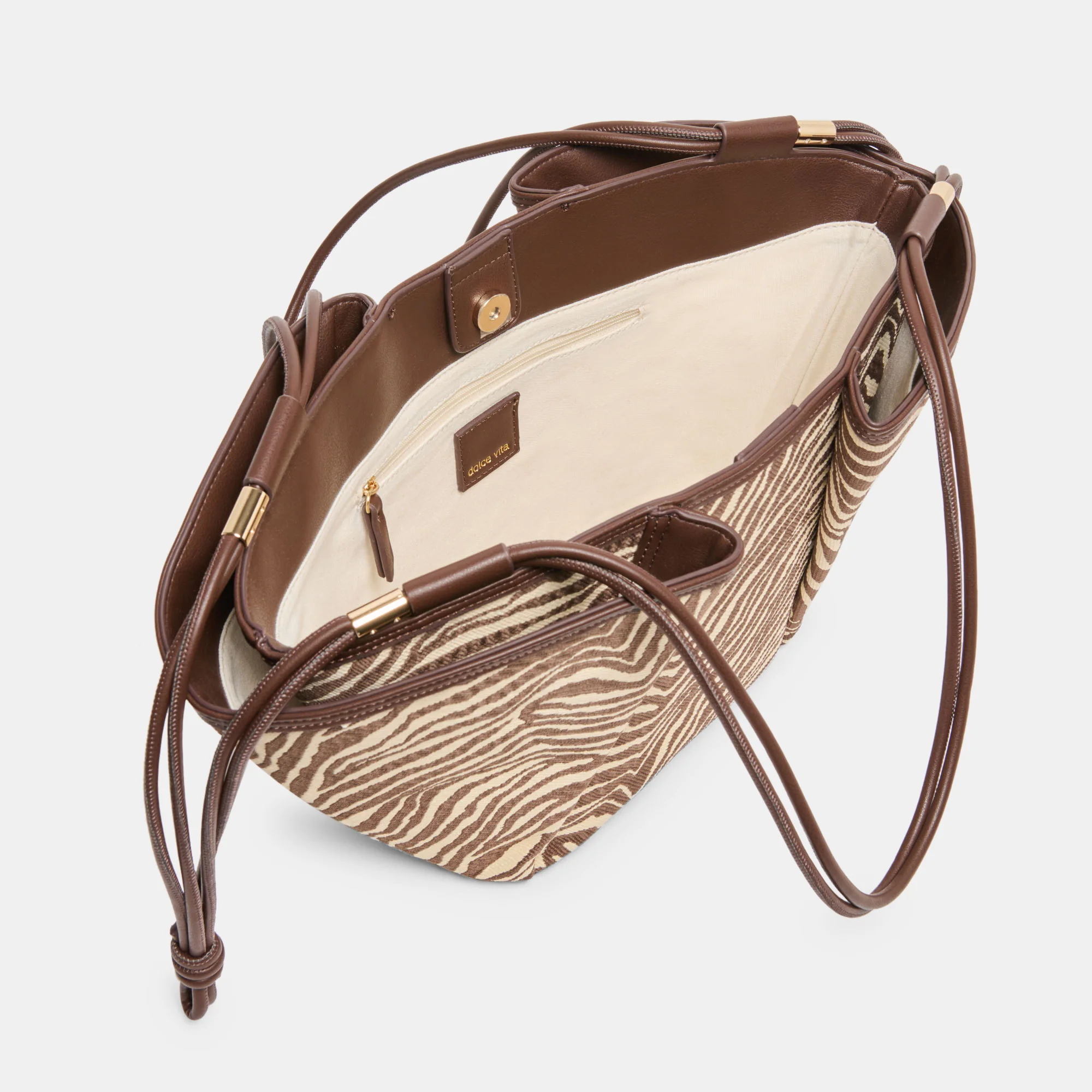 MARO TOTE ZEBRA CANVAS - Image 2