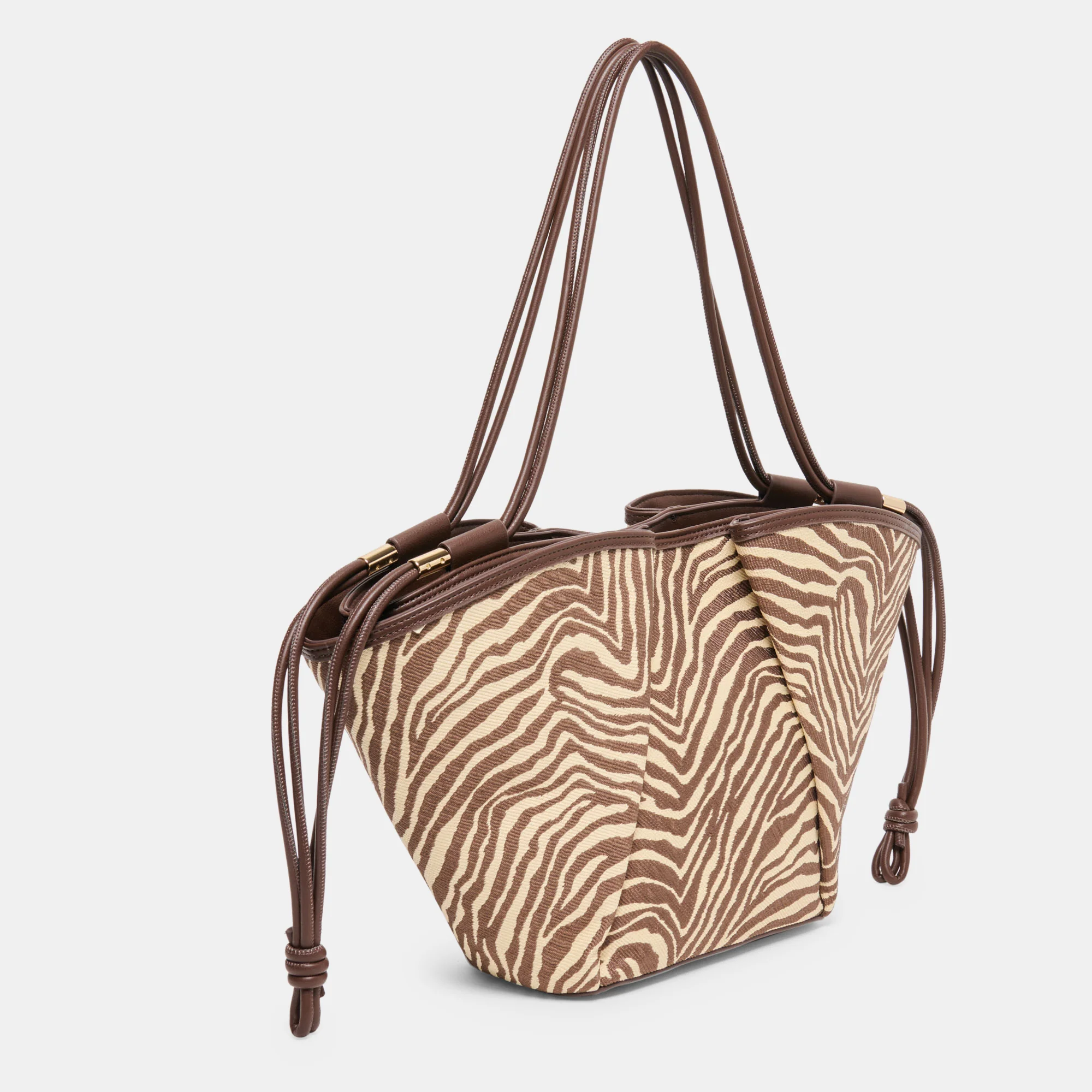 MARO TOTE ZEBRA CANVAS - Image 3