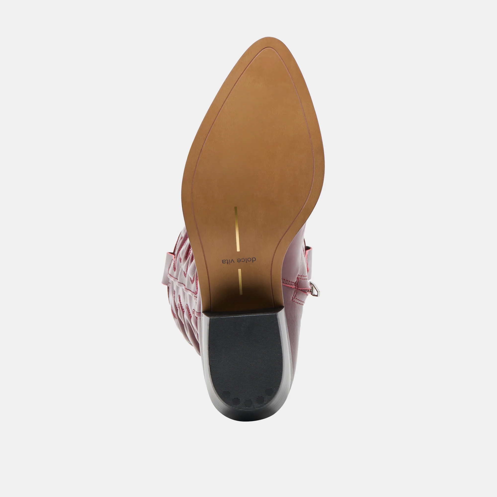 MIRLA BOOTS OXBLOOD LEATHER - Image 12