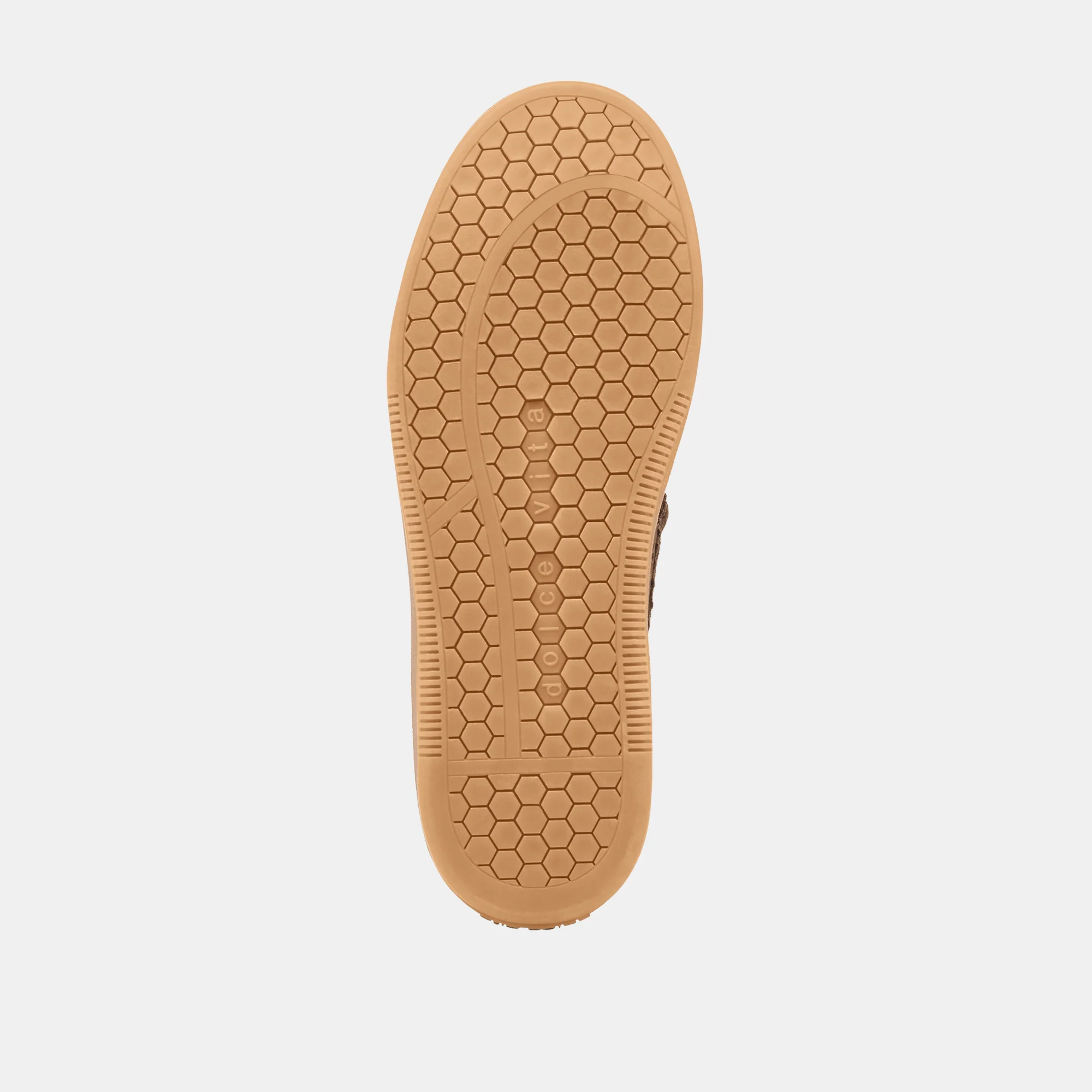 NANET SNEAKERS DK BROWN PERFORATED SUEDE - Image 9