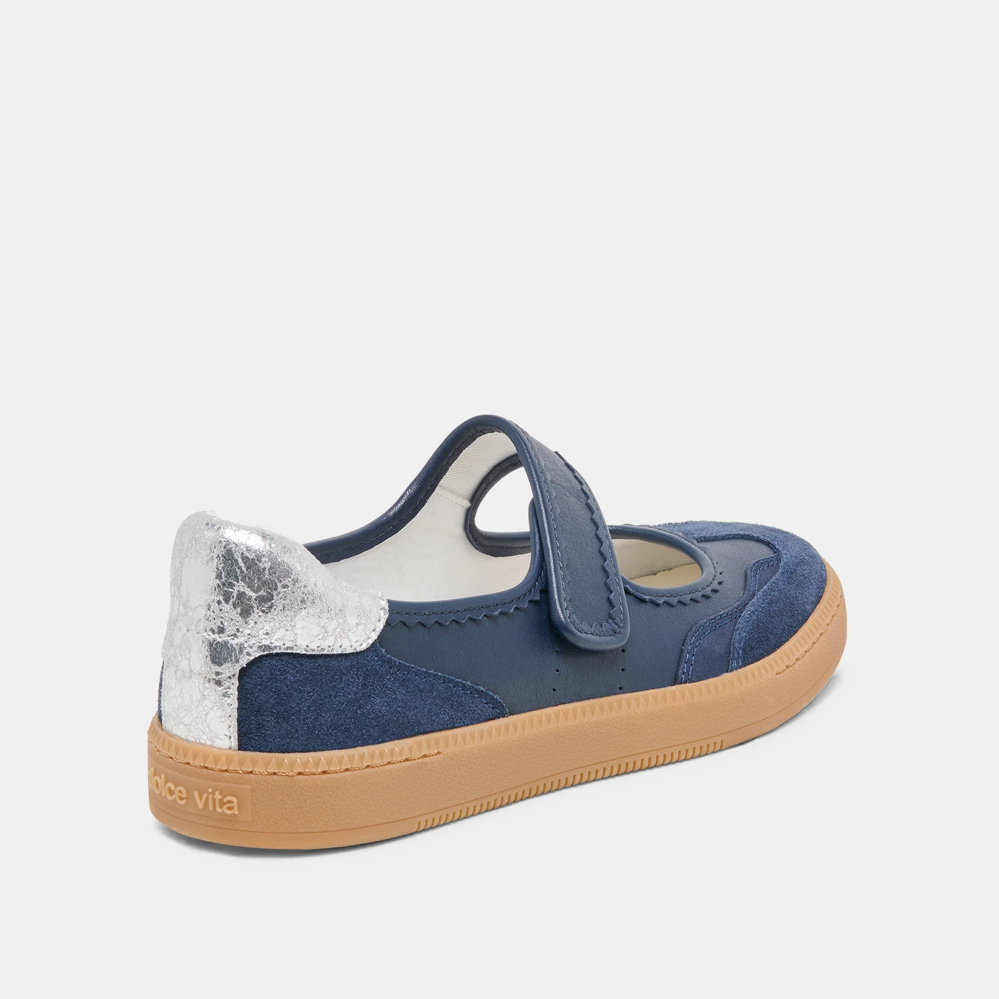 NANET SNEAKERS DK NAVY LEATHER - Image 3