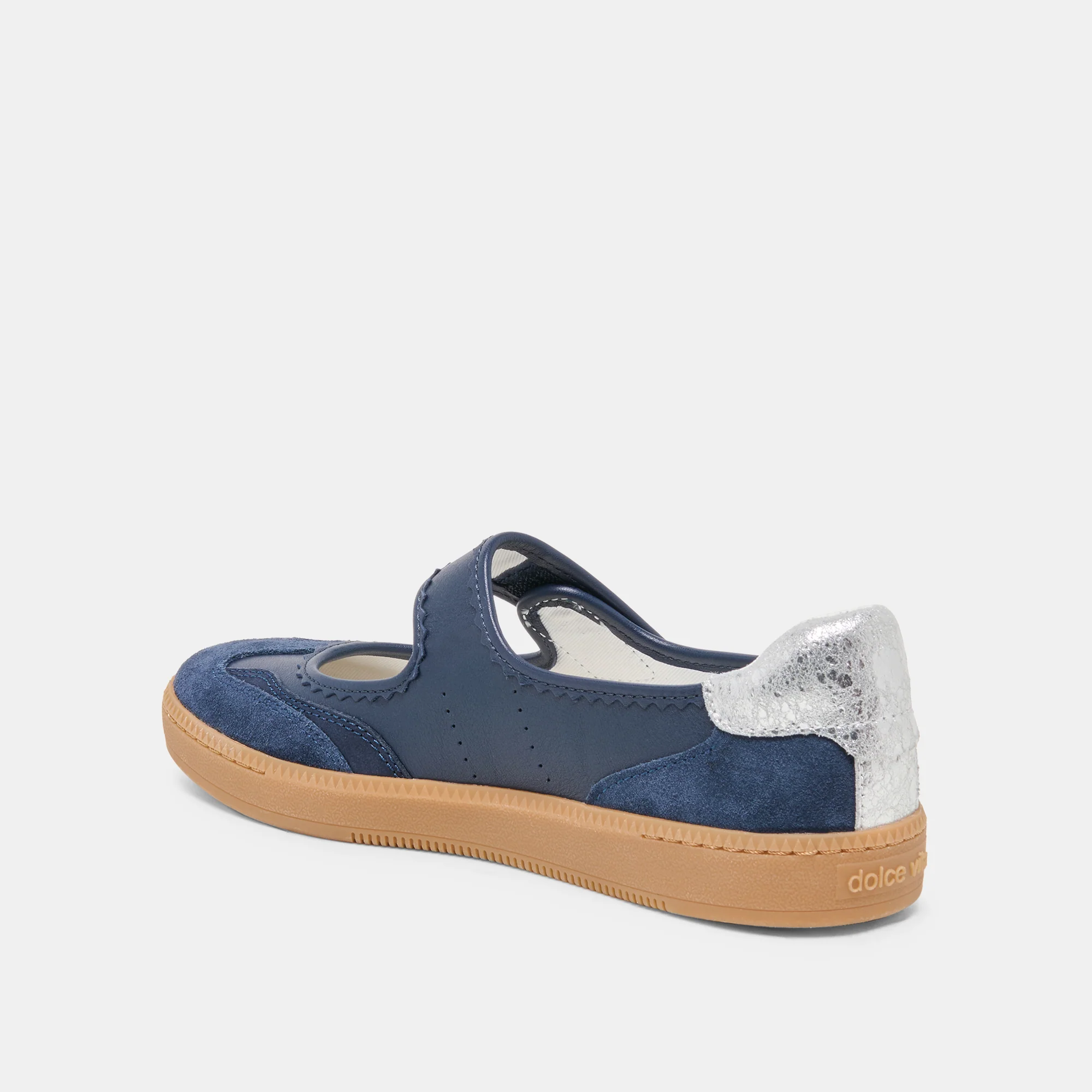 NANET SNEAKERS DK NAVY LEATHER - Image 5