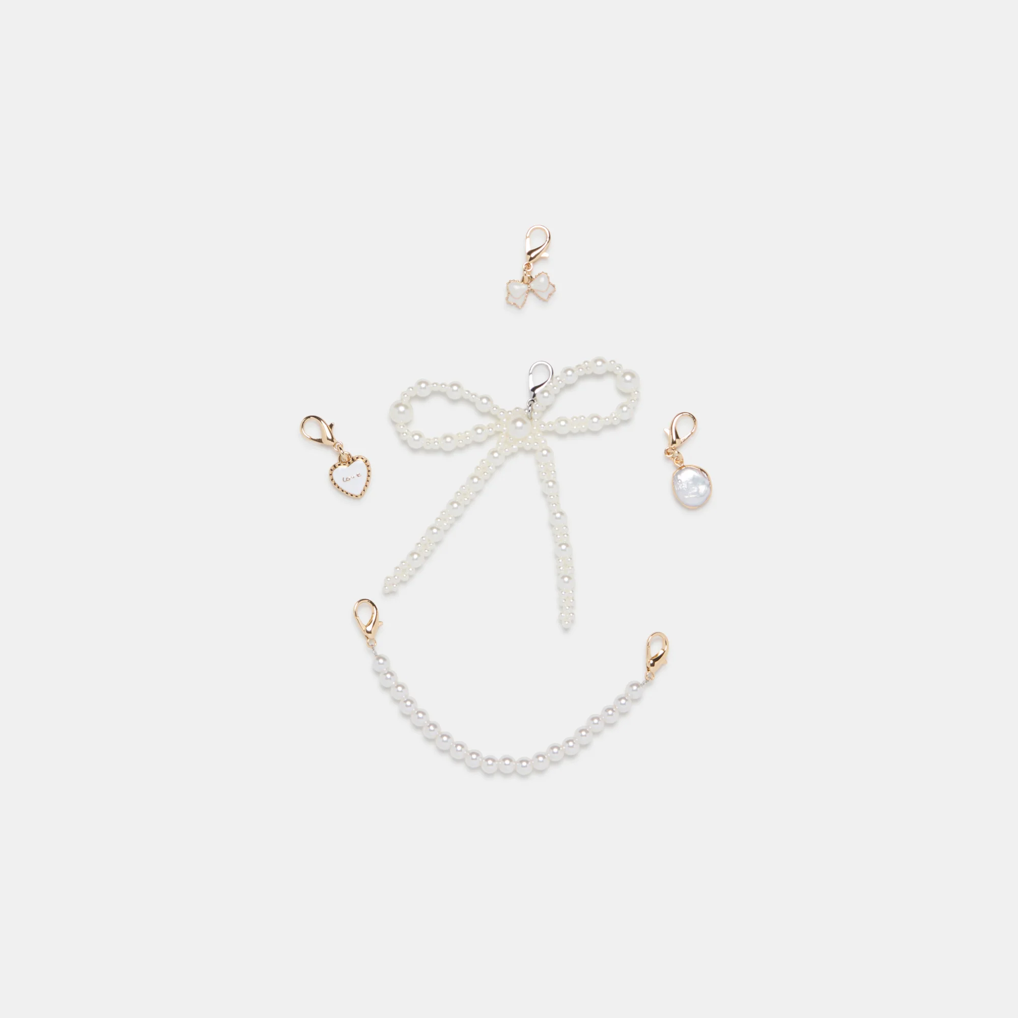NOTICE LACE SNEAKERS IVORY SUEDE + PEARL CHARM BUNDLE - Image 3