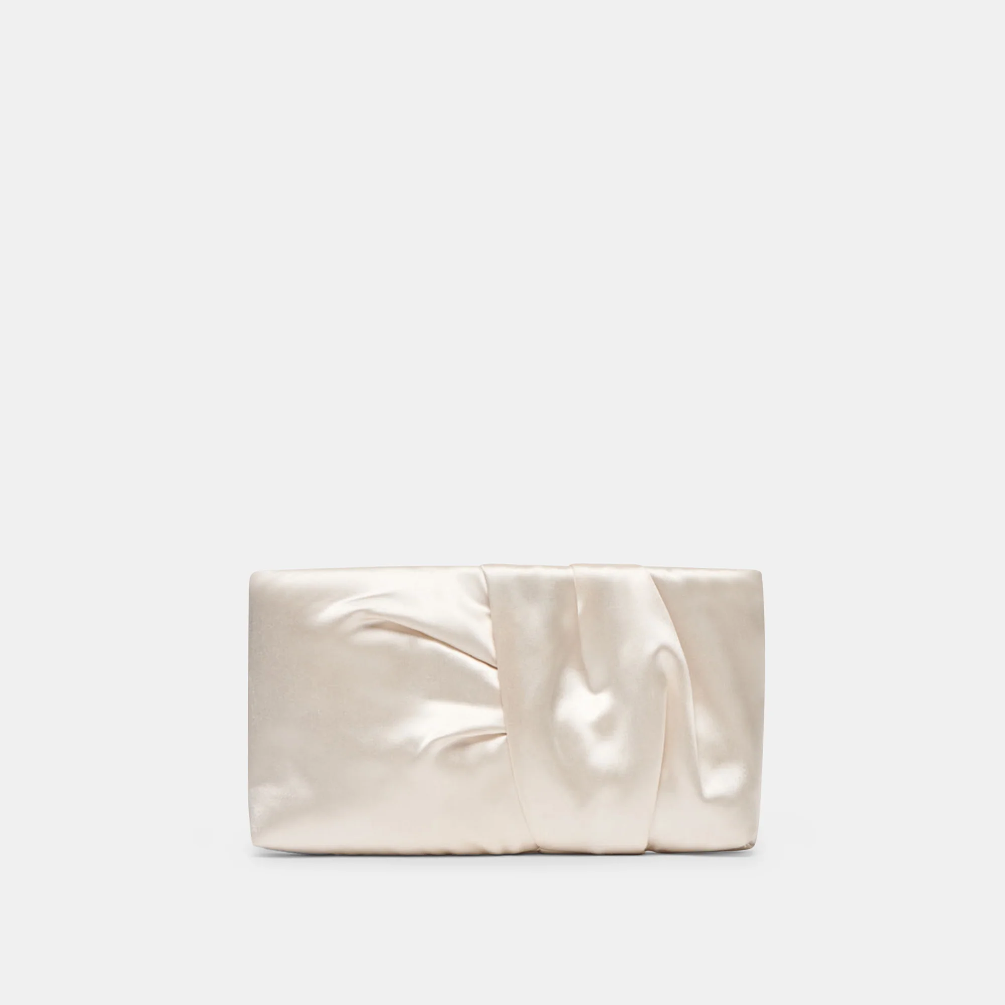 ROZEY CLUTCH WHITE SATIN - Image 5