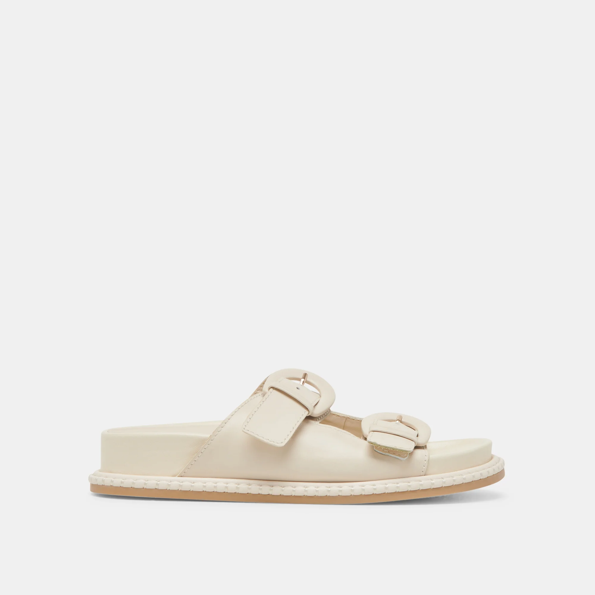 SHAUNY SANDALS BONE LEATHER