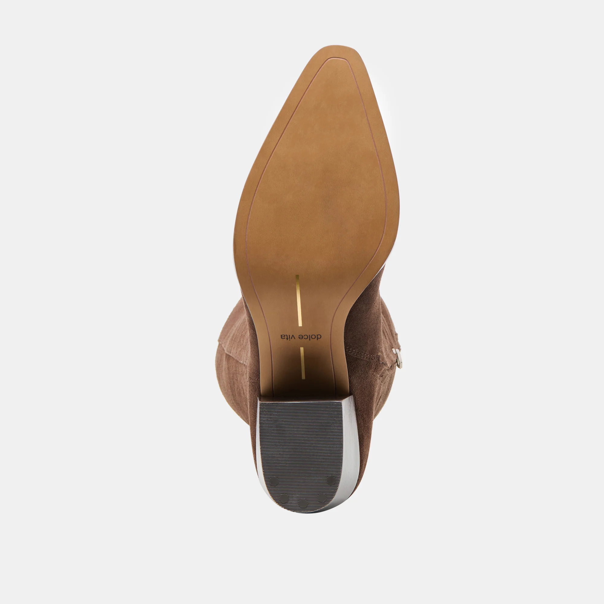 VIRONA H2O WIDE CALF BOOTS DK BROWN SUEDE - Image 12