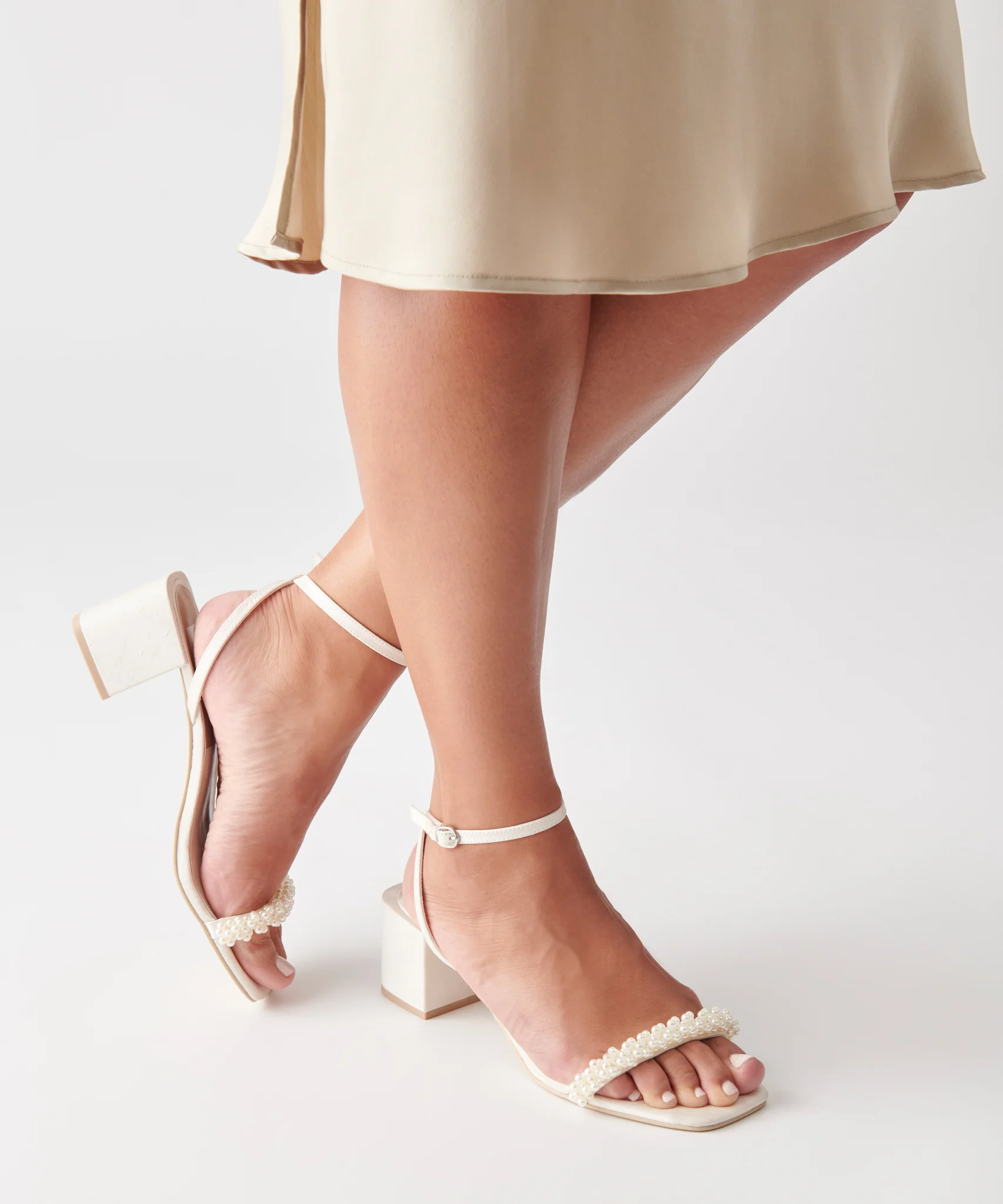 ZALIMA HEELS VANILLA PEARLS - Image 12