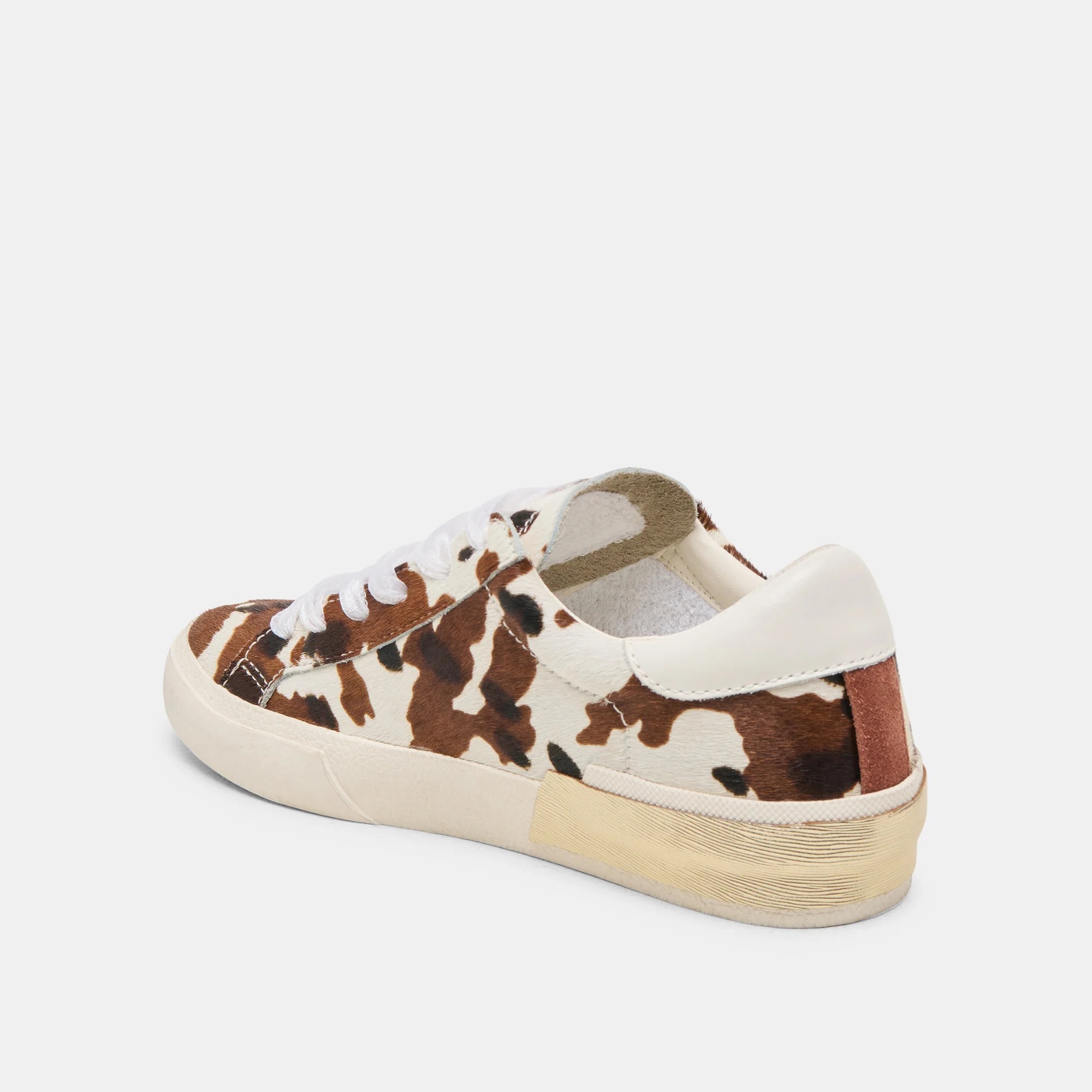 ZINA SNEAKERS COCOA TAURUS CALF HAIR - Image 5